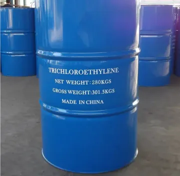 Solvent Liquid TCE Trichloroethylene 99.8% into 280Kg Drum