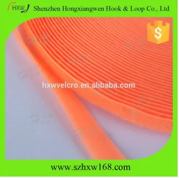 ORANGE Top Quality Hook and Loop velcro Tape