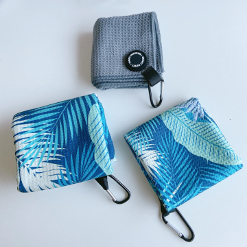 Microfiber Golf Towel Quick Drying golf club towel Manufactory