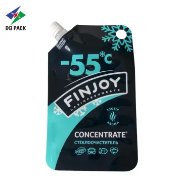 beverage packaging bag with spout