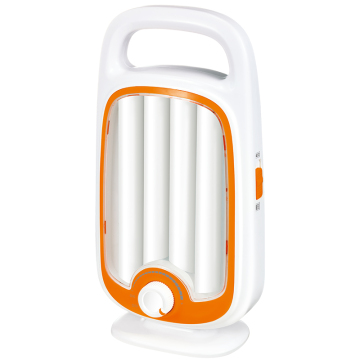 LED Emergency Light Rechargeable Battery and Solar Power