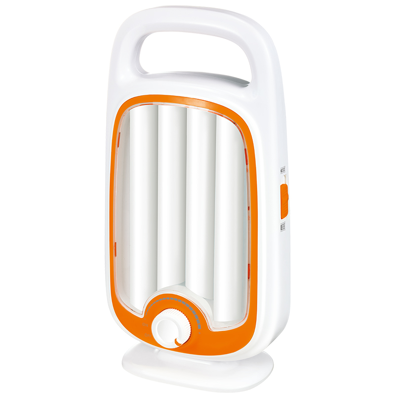 LED Emergency Light Rechargeable Battery and Solar Power
