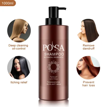 Natural Hair Regrowth Shampoo Anti Hair Loss