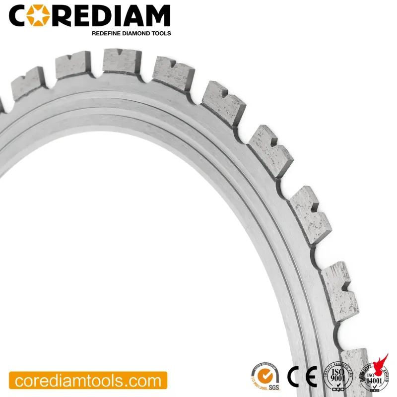 394mm Laser Welded Diamond Tool Ring Saw Blade