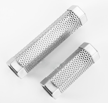 304 Food Grade Cold Smoker Generator BBQ Grill Mesh Tray Basket Stainless Steel Smoker Tube