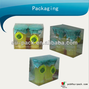 PET packaging box for fruit jelly