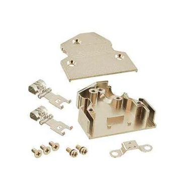 1,27 mm serie afgeschermde backshell -kits -connectoren voor 36p