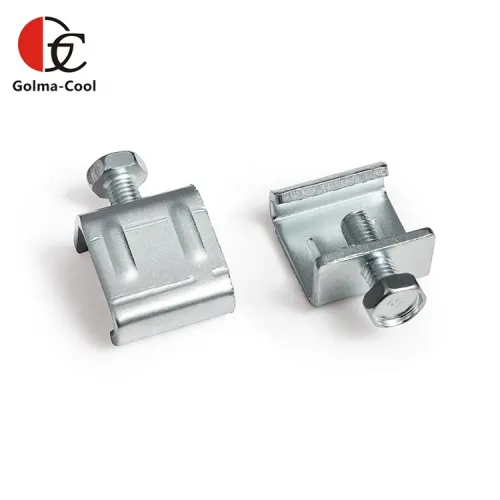 Galvanized Duct Flange G Clamp With Bolt, High Quality Galvanized Duct