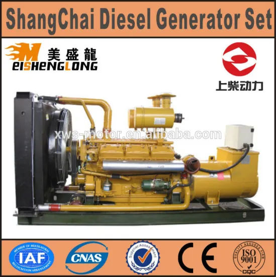 OEM price,Shangchai 100kW second hand diesel generator