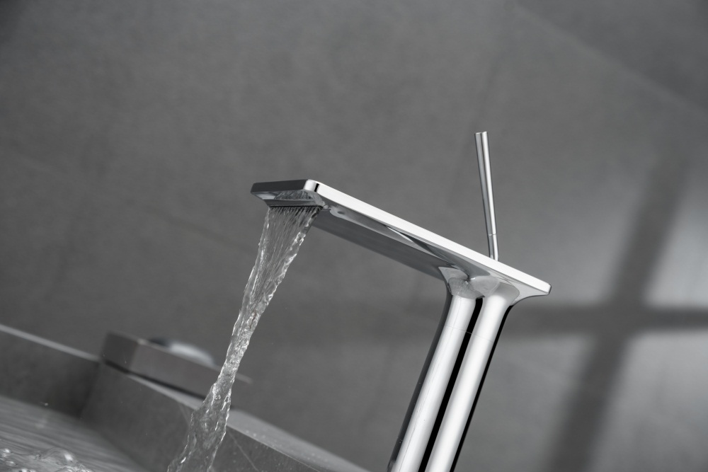 Designer waterfall taps