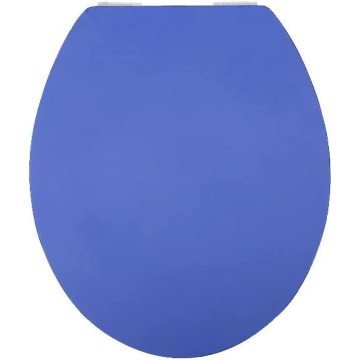 Dark blue Toilet Seat Wooden-Durable Wood Toilet Seat