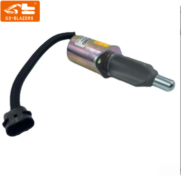 Diesel Engine Fuel Shutoff Solenoid - Cummins 6CT/6CTA 8.3 Parts