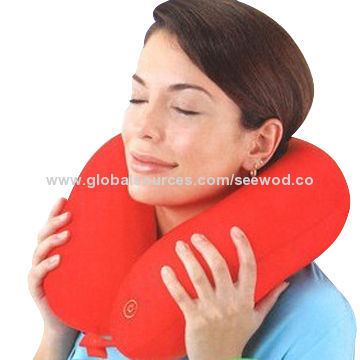 Neck massager pillow