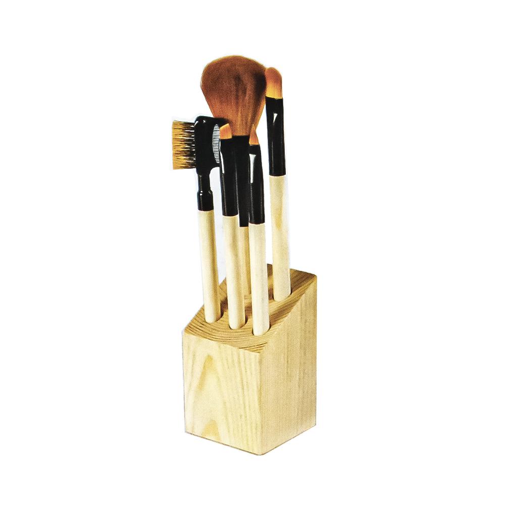 Goat 5 pcs Makeup Brush Set with Container