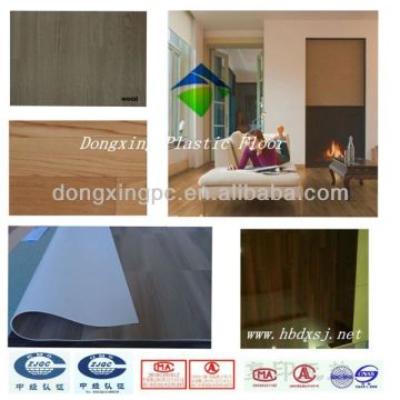 PVC wood grain flooring manufacturer
