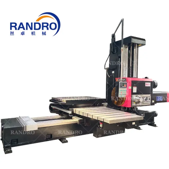 High Precision Boring Milling Machine: Randro TPX6113 & TX68 for Horizontal Motorcycle Cylinder Operations with DRO Technology