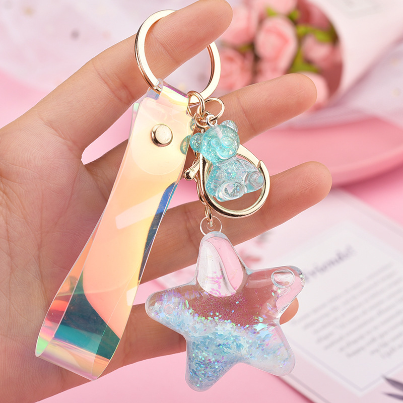 Seastar Liquid Keychain