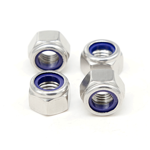 Porcas de inserção de nylon anti-soltas de aço inoxidável