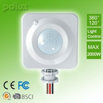 2000W and 360/120 Detection angle PIR sensor switch
