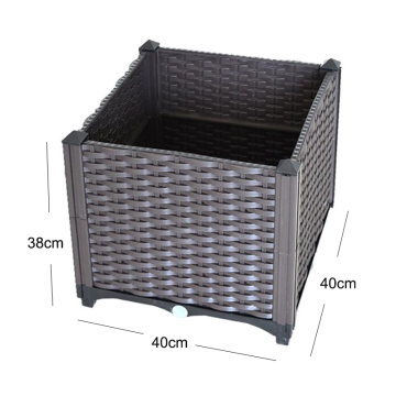 Raised Garden Bed Plastic Planting Box plant pots