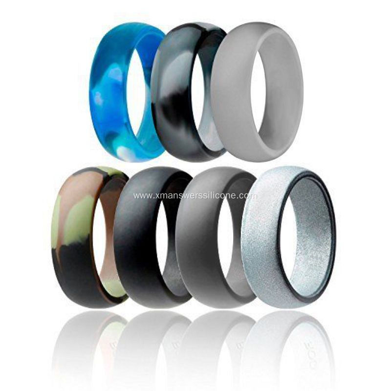 Custom design silicone finger ring vapeband for male