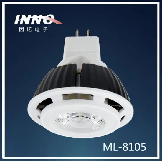 Graphene coating bridgelux COB 8w mr16 gu10 led spot lamp