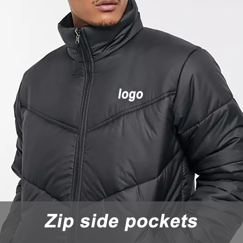 Black Short Down Jacket 2 Jpg