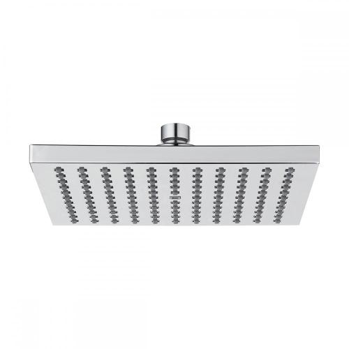 Square black big face massage rainfall shower head