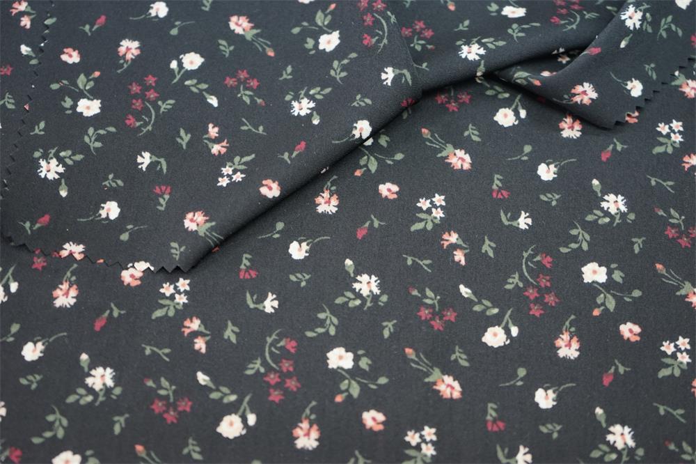 20D+26D*50D PeachSkin Touch Print Fabric
