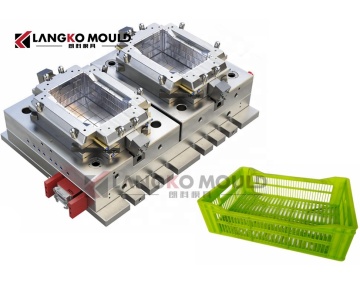 China Company Specializing in 2-Cavity Plastic Vegetable and Fruit Stacking Crate Molds