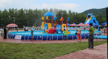 water park frame swimming water pool