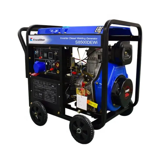 Portable Welding Generator: Diesel Engine Power Options from 4.5kVA to 6.5kVA