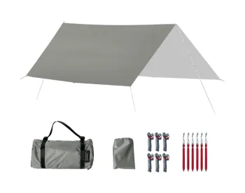 Custom Outdoor Waterproof Tarp for Camping, Hammock, and Sun Shade