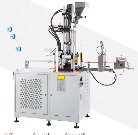 Zipper top and bottom stop injection machine