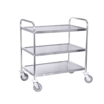 Custom Made Hotel Restaurant Food Service Trolley with Wheels at Factory Price