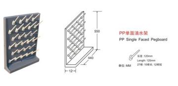 Lab Furniture Lab Accessories Lab Facilities, PP Single Adjustable Pegboard (TK2019)