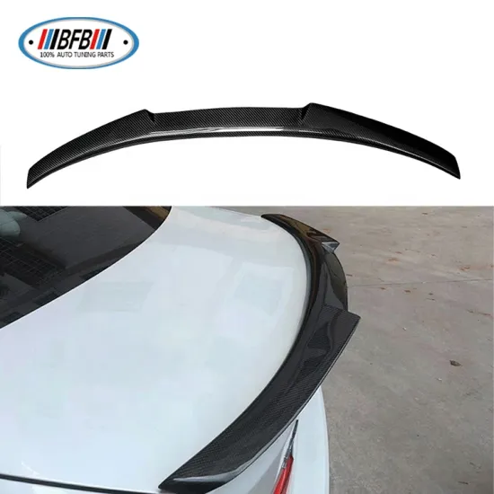 Carbon Fiber Rear Spoiler for BMW 4 Series F32 Coupe M4 Style 2014+