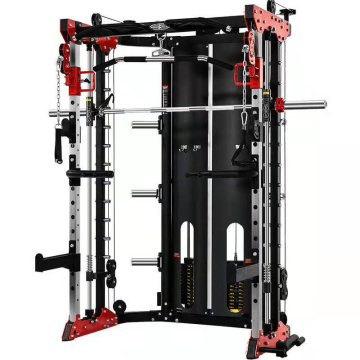Gym Commercial Multi Functional Trainer Cable Crossover Smith Machine