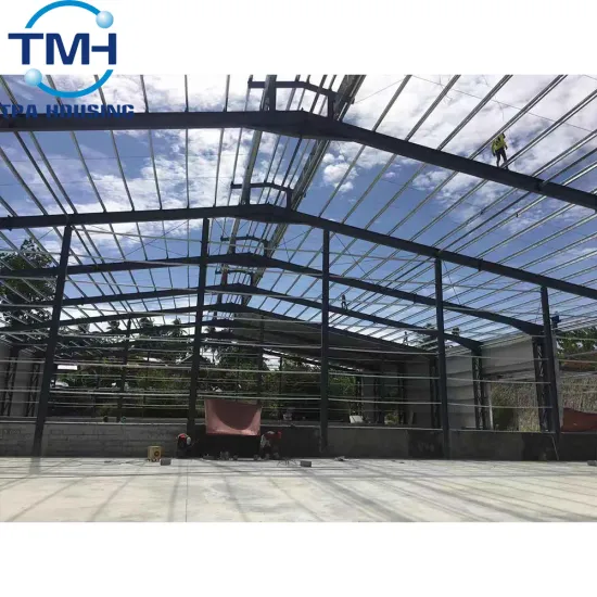 prefabricated metal design of steel structure