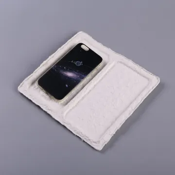Ecofriendly pulp recyclable cell phone case packaging boxes