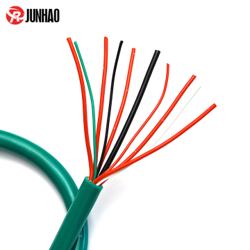 10 Core Control Cable with Heat Resistant Silicone Insulation: Durable Multicore Cable with Silicone Coating