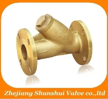 Forged Brass filter valve Y Strainer / Brass Flanged Strainer/ brass flanged filter for water oil gas SS4060