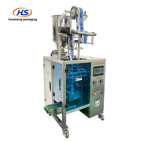 HS240Y 4-Side Seal Vertical Sachet Packing Machine for Sauce and Wasabi Paste