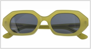 Oval Acetate Sunglasses