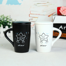 Cute taza con tapa