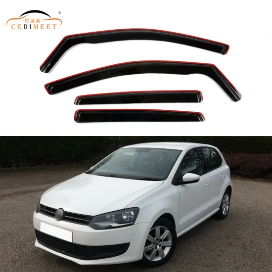 Customized Weather Shield Vent Shade Sun Visor for Polo Hatchback 2011