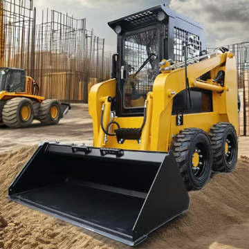 Hot Selling Mini Skid Steer Loader with Humanized Design and Diesel Engine