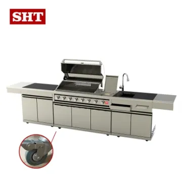 Wholesale BBQ Grill Tools Set Kitchen Cabinet for Outdoor