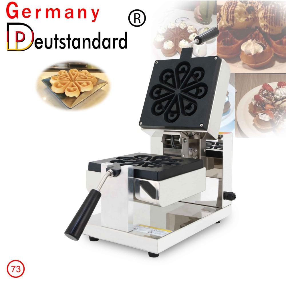 commercial rotary 8pcs waffle maker with CE