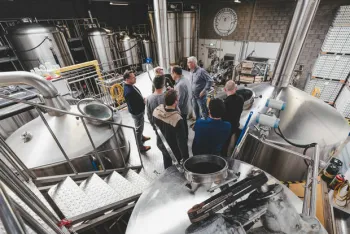 Large brewery equipment